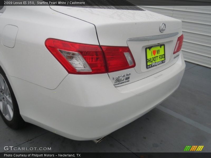 Starfire Pearl White / Cashmere 2009 Lexus ES 350