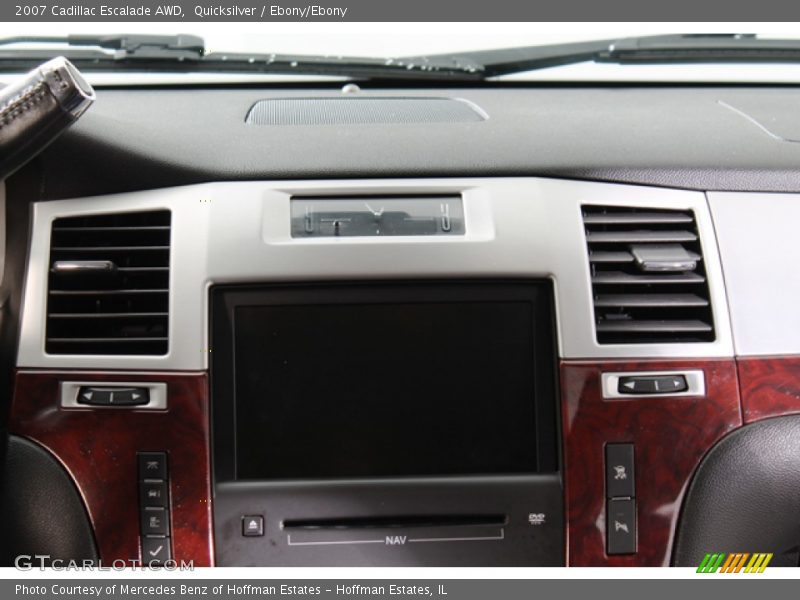 Quicksilver / Ebony/Ebony 2007 Cadillac Escalade AWD