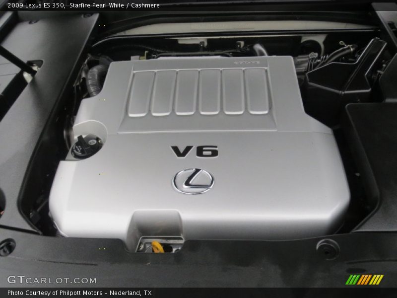 Starfire Pearl White / Cashmere 2009 Lexus ES 350