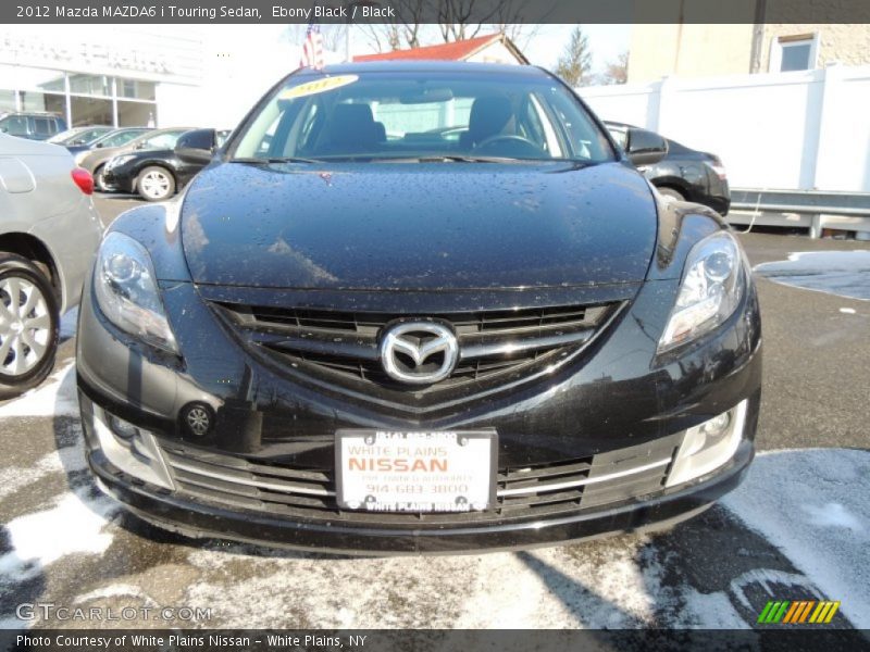 Ebony Black / Black 2012 Mazda MAZDA6 i Touring Sedan