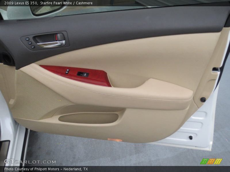 Starfire Pearl White / Cashmere 2009 Lexus ES 350