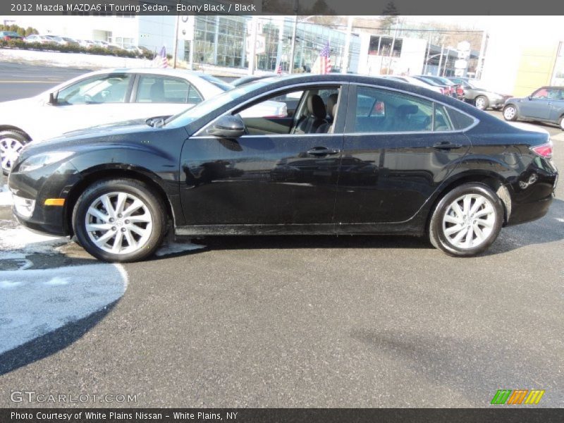 Ebony Black / Black 2012 Mazda MAZDA6 i Touring Sedan