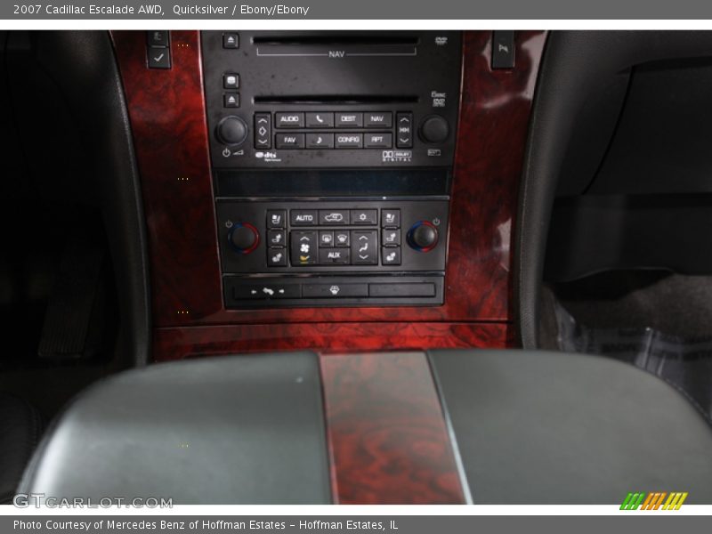 Quicksilver / Ebony/Ebony 2007 Cadillac Escalade AWD