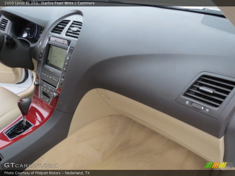 Starfire Pearl White / Cashmere 2009 Lexus ES 350