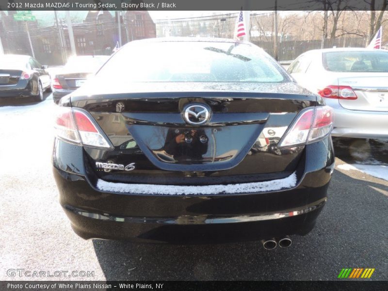 Ebony Black / Black 2012 Mazda MAZDA6 i Touring Sedan