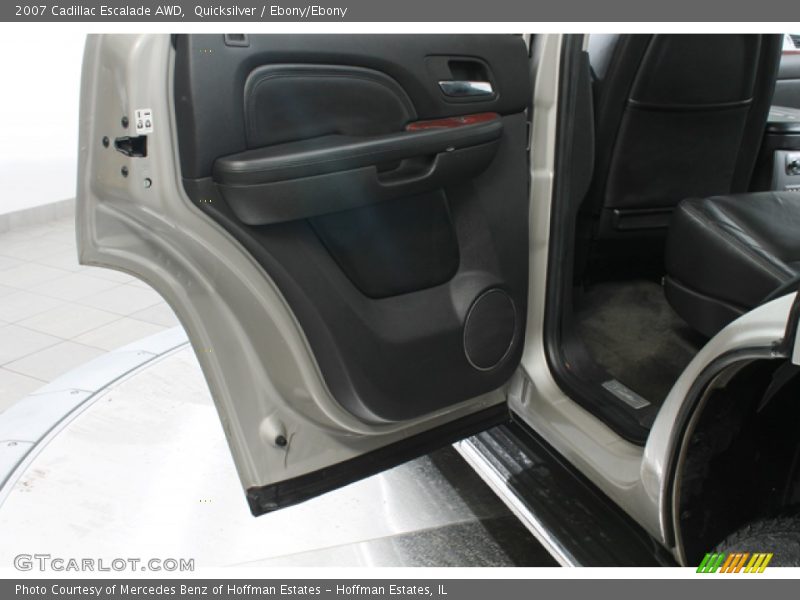 Quicksilver / Ebony/Ebony 2007 Cadillac Escalade AWD