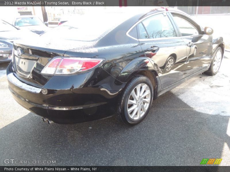 Ebony Black / Black 2012 Mazda MAZDA6 i Touring Sedan