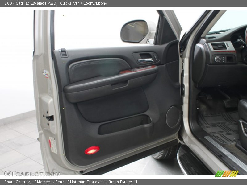 Quicksilver / Ebony/Ebony 2007 Cadillac Escalade AWD