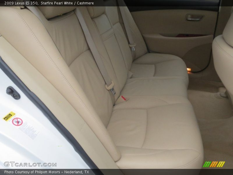 Starfire Pearl White / Cashmere 2009 Lexus ES 350