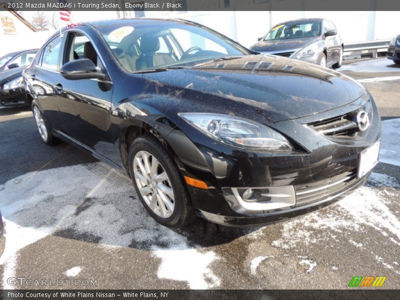 Ebony Black / Black 2012 Mazda MAZDA6 i Touring Sedan