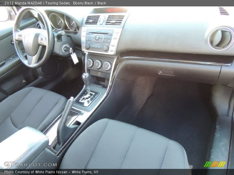 Ebony Black / Black 2012 Mazda MAZDA6 i Touring Sedan