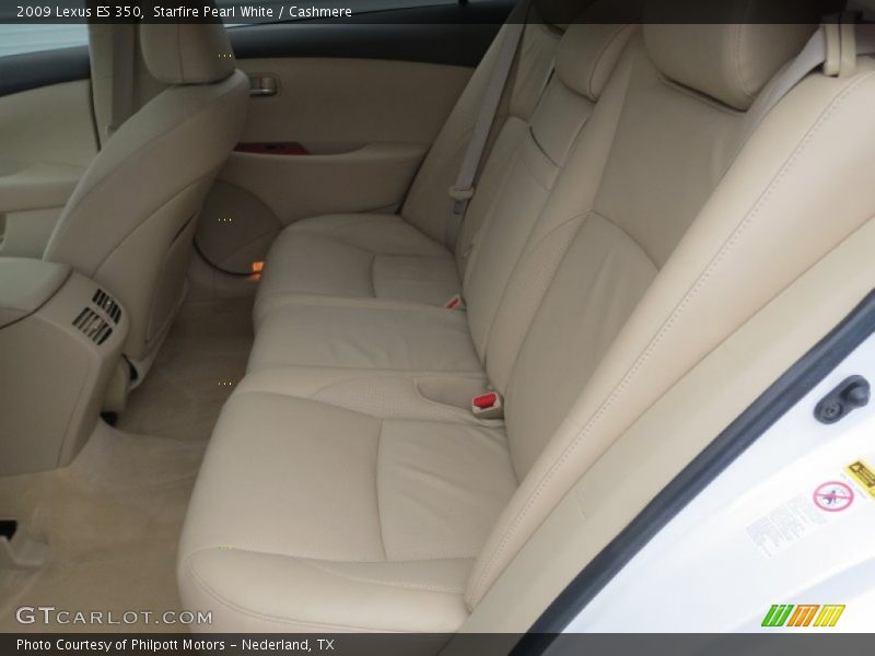 Starfire Pearl White / Cashmere 2009 Lexus ES 350