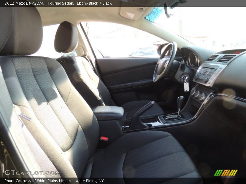 Ebony Black / Black 2012 Mazda MAZDA6 i Touring Sedan