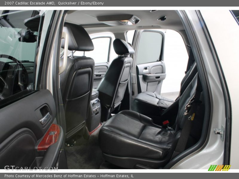 Quicksilver / Ebony/Ebony 2007 Cadillac Escalade AWD
