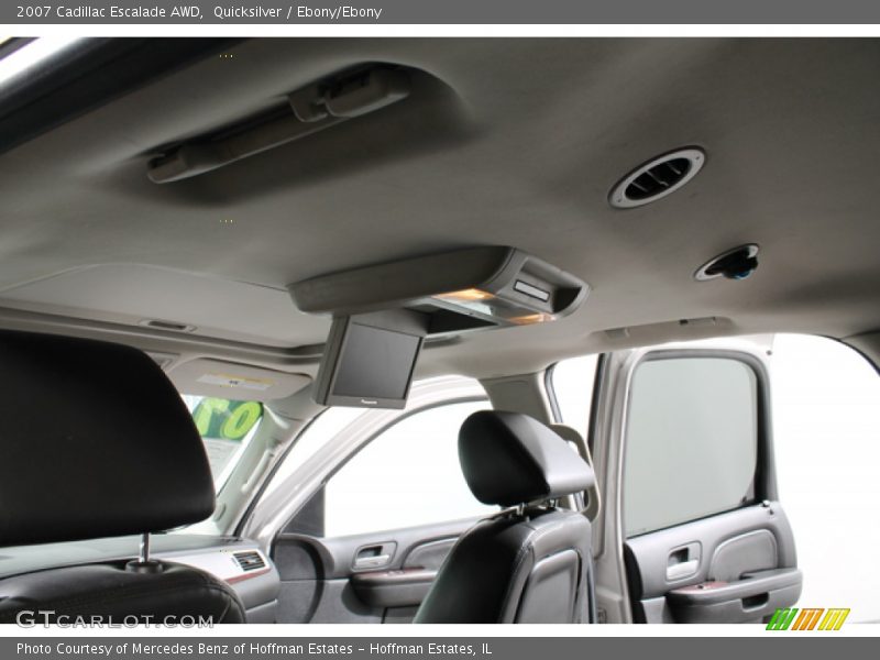 Quicksilver / Ebony/Ebony 2007 Cadillac Escalade AWD