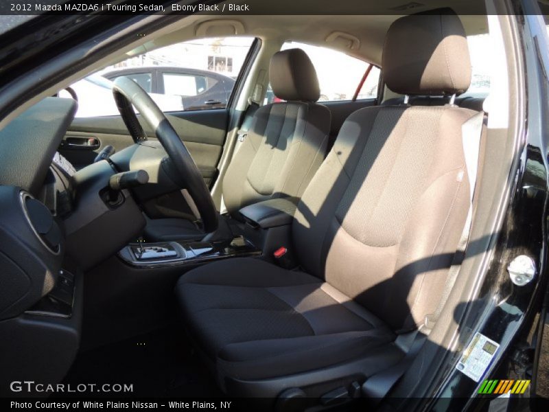 Ebony Black / Black 2012 Mazda MAZDA6 i Touring Sedan
