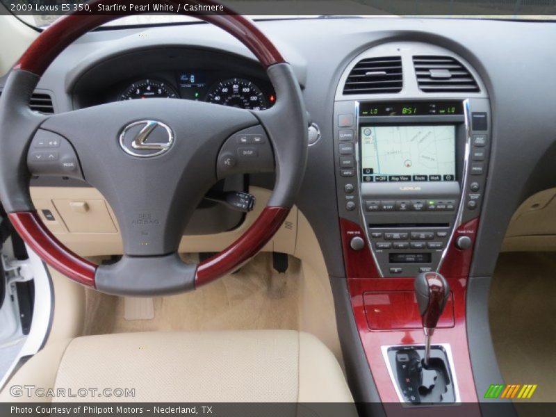 Starfire Pearl White / Cashmere 2009 Lexus ES 350