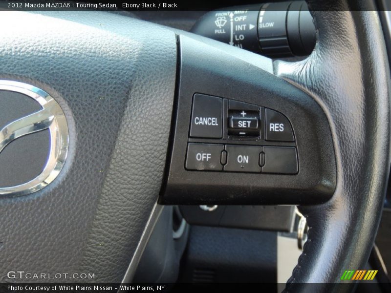 Ebony Black / Black 2012 Mazda MAZDA6 i Touring Sedan