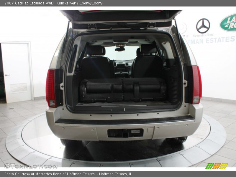 Quicksilver / Ebony/Ebony 2007 Cadillac Escalade AWD