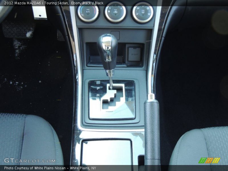 Ebony Black / Black 2012 Mazda MAZDA6 i Touring Sedan