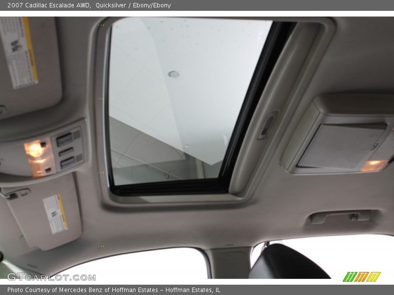 Quicksilver / Ebony/Ebony 2007 Cadillac Escalade AWD