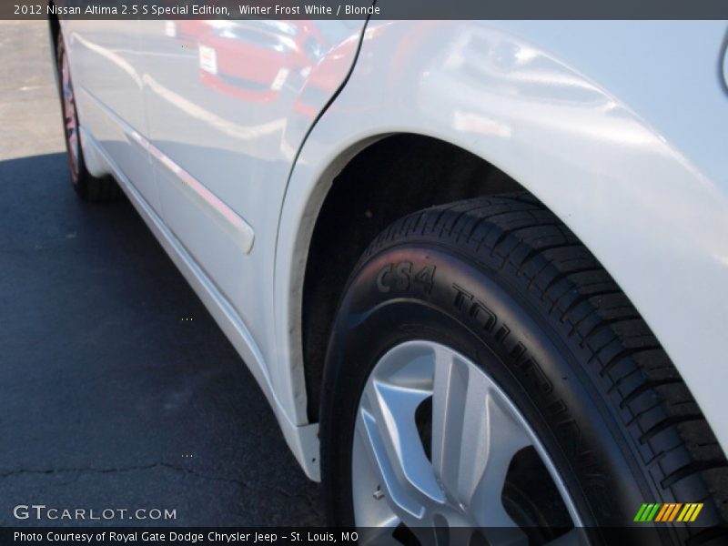Winter Frost White / Blonde 2012 Nissan Altima 2.5 S Special Edition