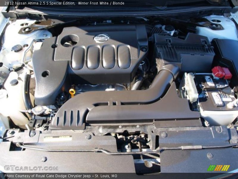 Winter Frost White / Blonde 2012 Nissan Altima 2.5 S Special Edition