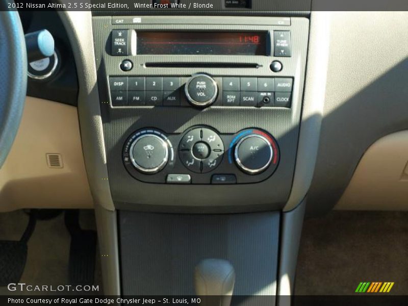 Winter Frost White / Blonde 2012 Nissan Altima 2.5 S Special Edition