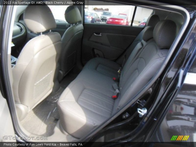 Black Cherry / Alpine Gray 2013 Kia Sportage EX AWD