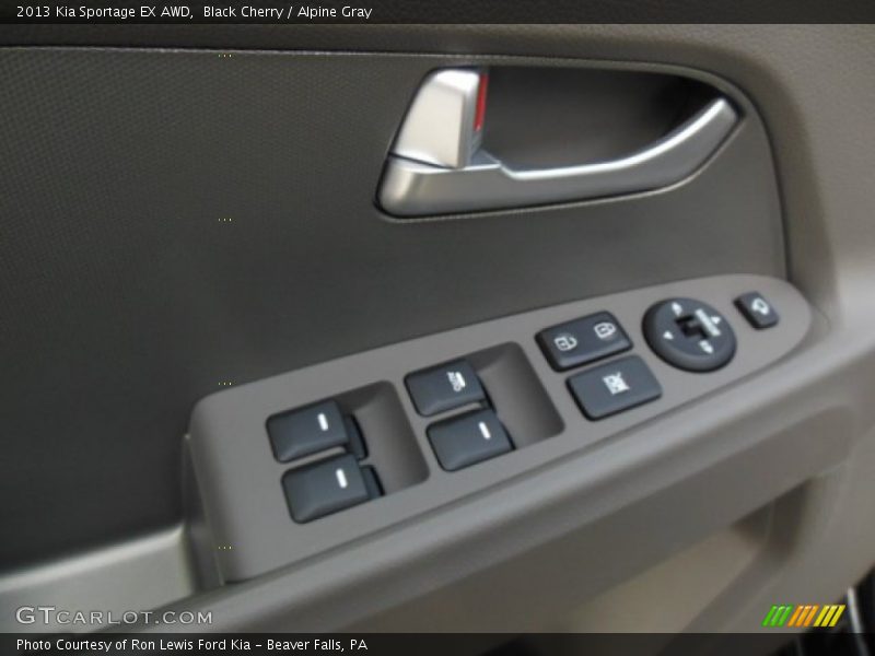 Black Cherry / Alpine Gray 2013 Kia Sportage EX AWD