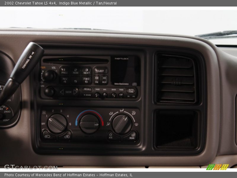 Indigo Blue Metallic / Tan/Neutral 2002 Chevrolet Tahoe LS 4x4