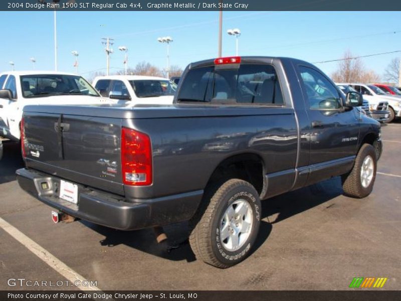 Graphite Metallic / Dark Slate Gray 2004 Dodge Ram 1500 SLT Regular Cab 4x4