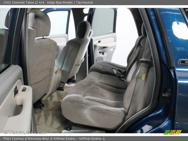 Indigo Blue Metallic / Tan/Neutral 2002 Chevrolet Tahoe LS 4x4