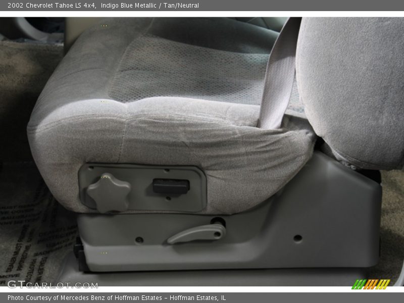 Indigo Blue Metallic / Tan/Neutral 2002 Chevrolet Tahoe LS 4x4