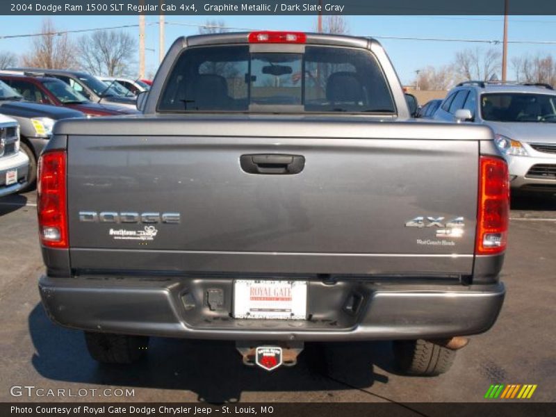 Graphite Metallic / Dark Slate Gray 2004 Dodge Ram 1500 SLT Regular Cab 4x4