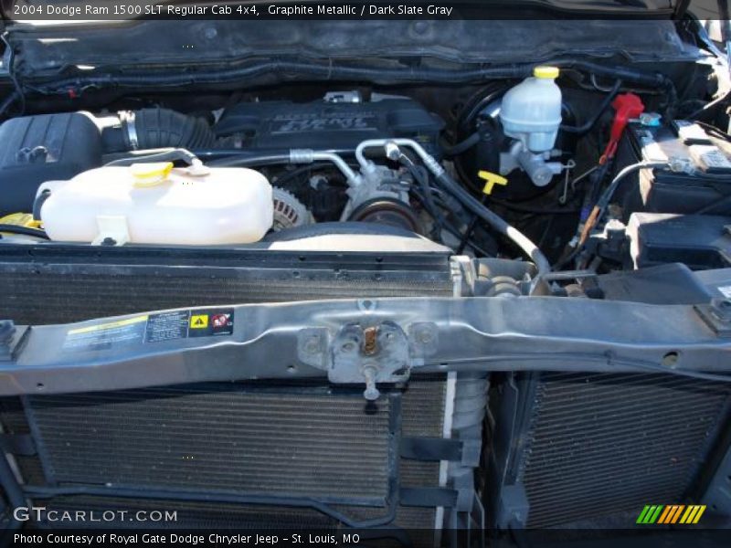 Graphite Metallic / Dark Slate Gray 2004 Dodge Ram 1500 SLT Regular Cab 4x4