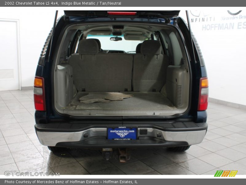 Indigo Blue Metallic / Tan/Neutral 2002 Chevrolet Tahoe LS 4x4