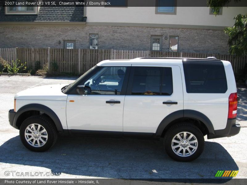 Chawton White / Ebony Black 2007 Land Rover LR3 V8 SE