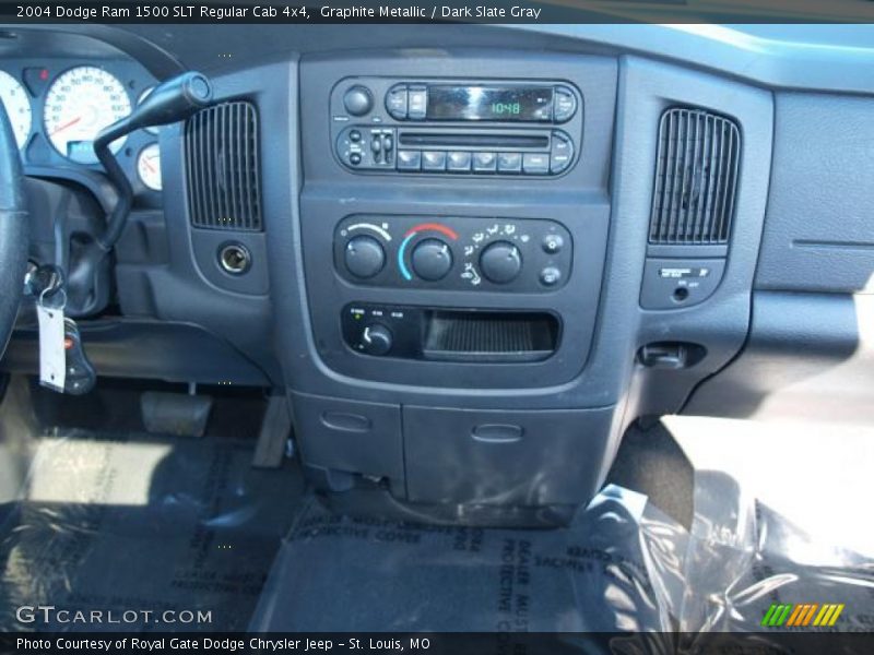 Graphite Metallic / Dark Slate Gray 2004 Dodge Ram 1500 SLT Regular Cab 4x4