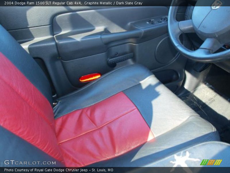 Graphite Metallic / Dark Slate Gray 2004 Dodge Ram 1500 SLT Regular Cab 4x4