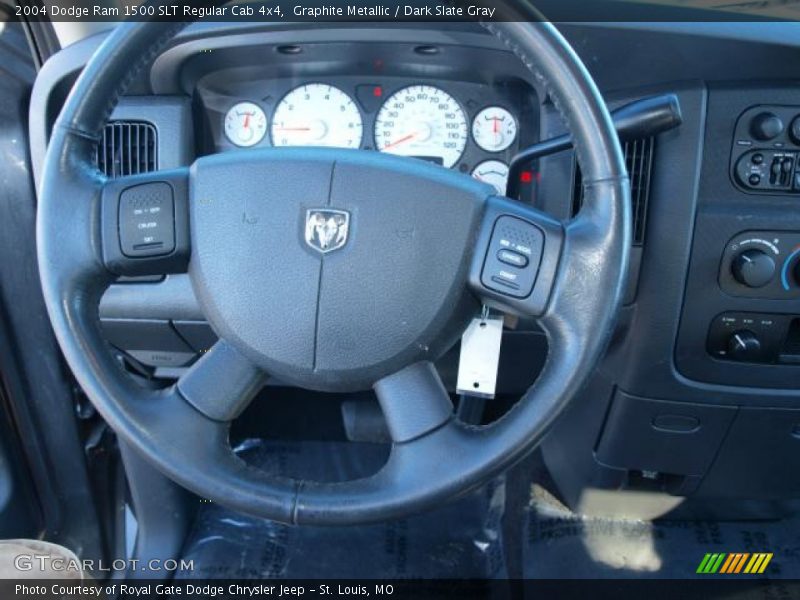 Graphite Metallic / Dark Slate Gray 2004 Dodge Ram 1500 SLT Regular Cab 4x4
