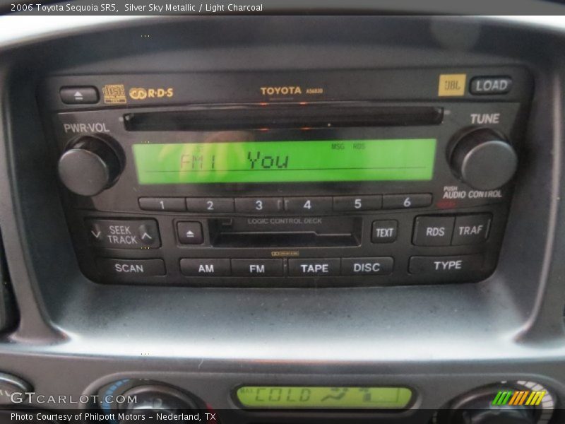 Audio System of 2006 Sequoia SR5