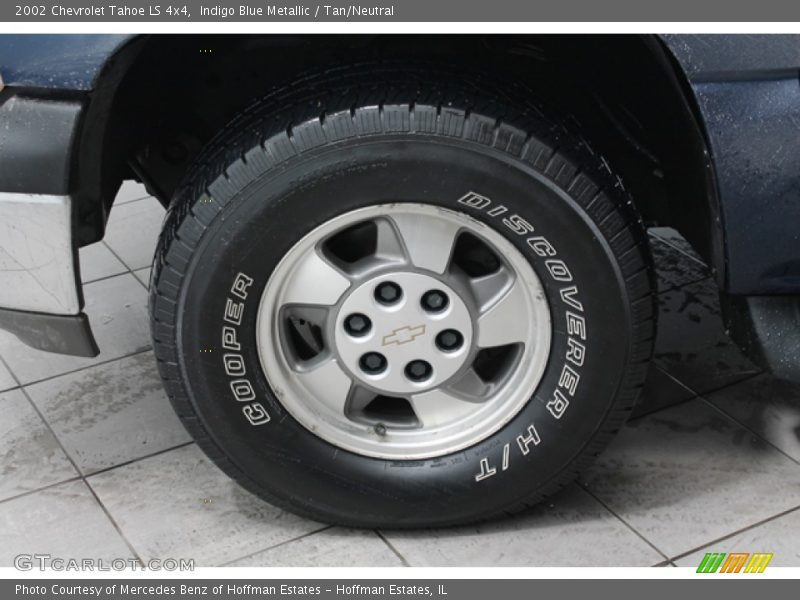 Indigo Blue Metallic / Tan/Neutral 2002 Chevrolet Tahoe LS 4x4