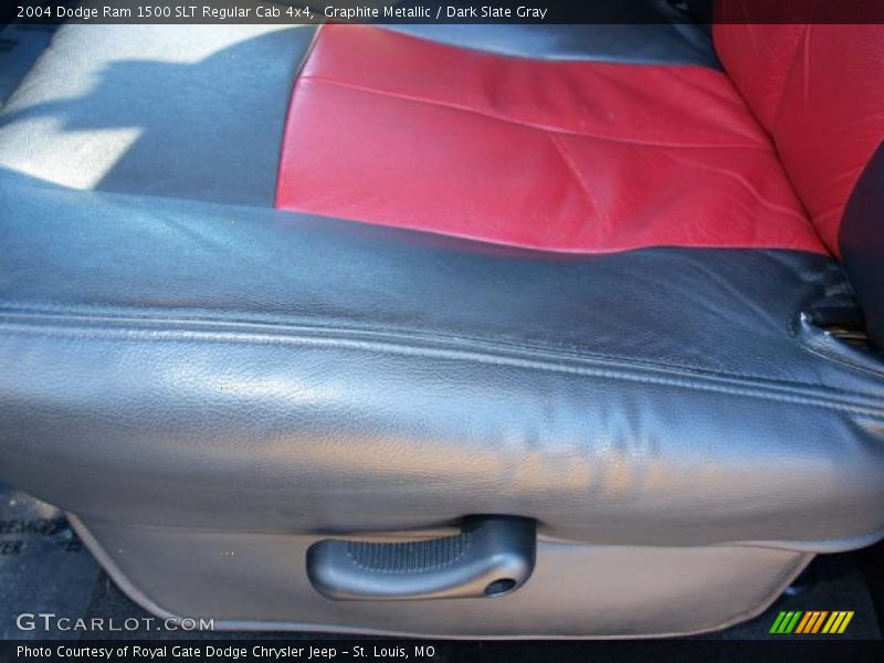 Graphite Metallic / Dark Slate Gray 2004 Dodge Ram 1500 SLT Regular Cab 4x4