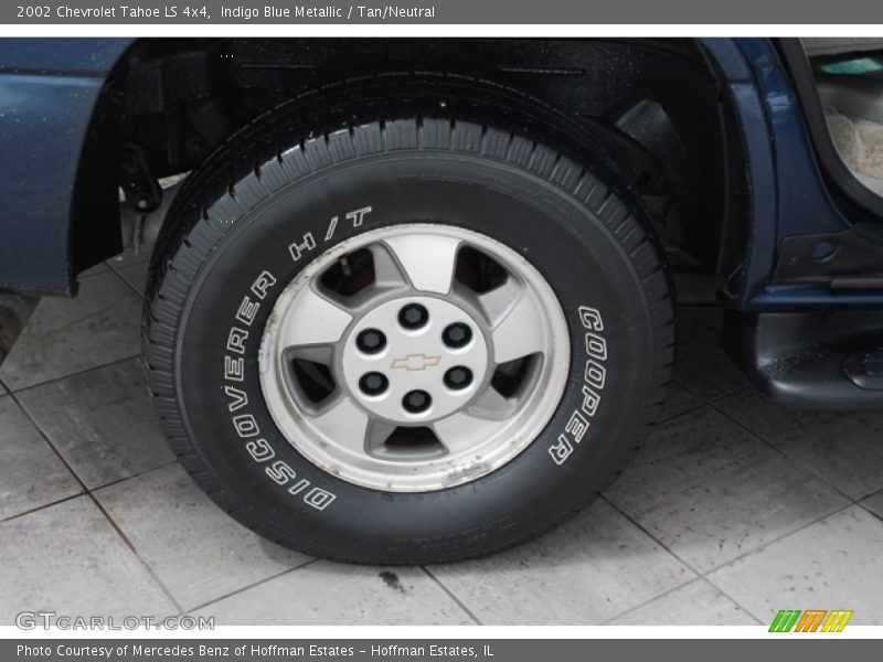 Indigo Blue Metallic / Tan/Neutral 2002 Chevrolet Tahoe LS 4x4
