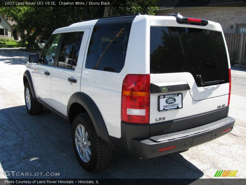 Chawton White / Ebony Black 2007 Land Rover LR3 V8 SE
