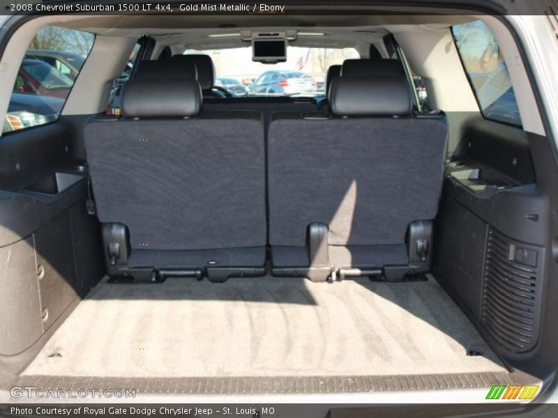 Gold Mist Metallic / Ebony 2008 Chevrolet Suburban 1500 LT 4x4