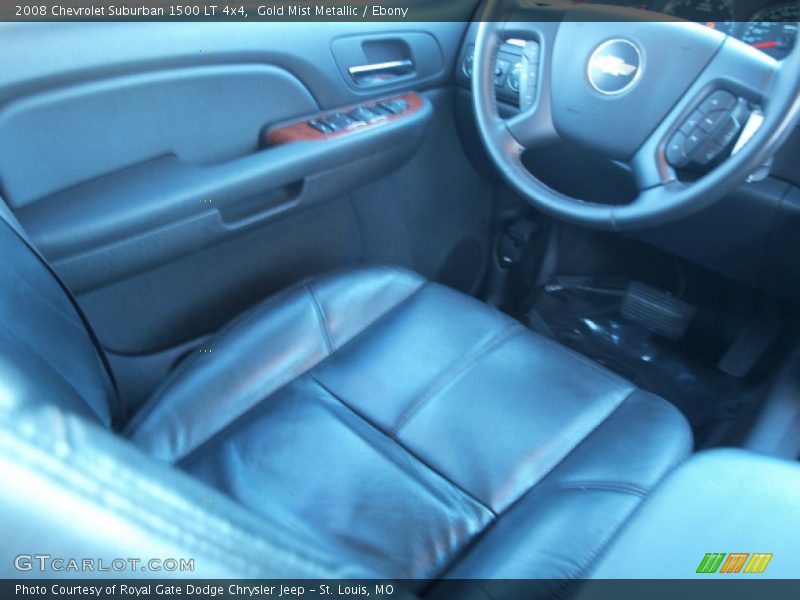Gold Mist Metallic / Ebony 2008 Chevrolet Suburban 1500 LT 4x4