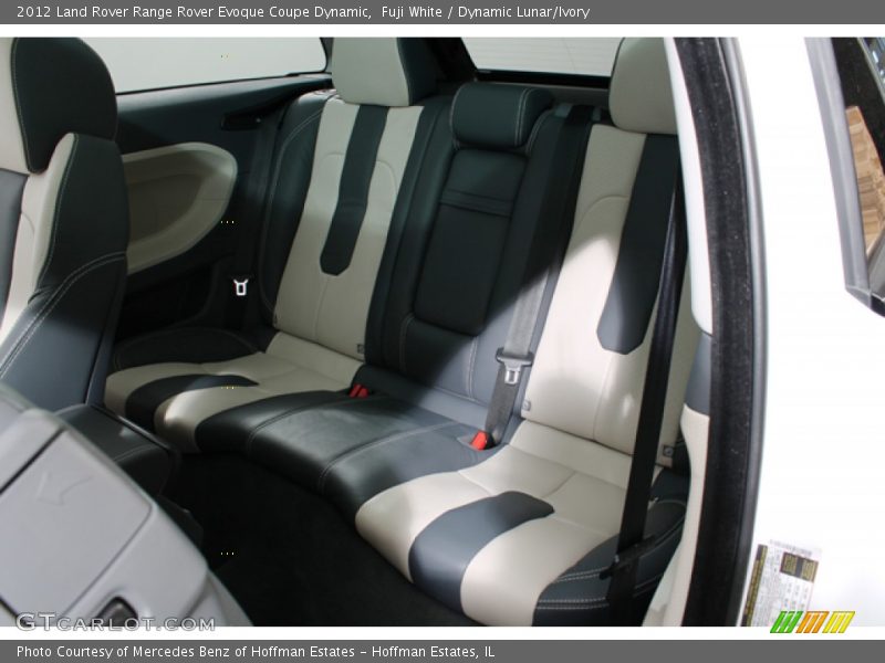 Rear Seat of 2012 Range Rover Evoque Coupe Dynamic