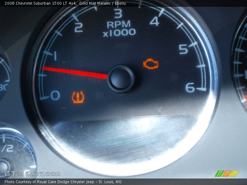 Gold Mist Metallic / Ebony 2008 Chevrolet Suburban 1500 LT 4x4